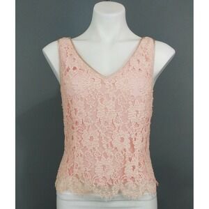Spenser Evening Women Shirt, Size 4, Pink, 50% Cotton, 25%‎ Nylon, 25% Rayon